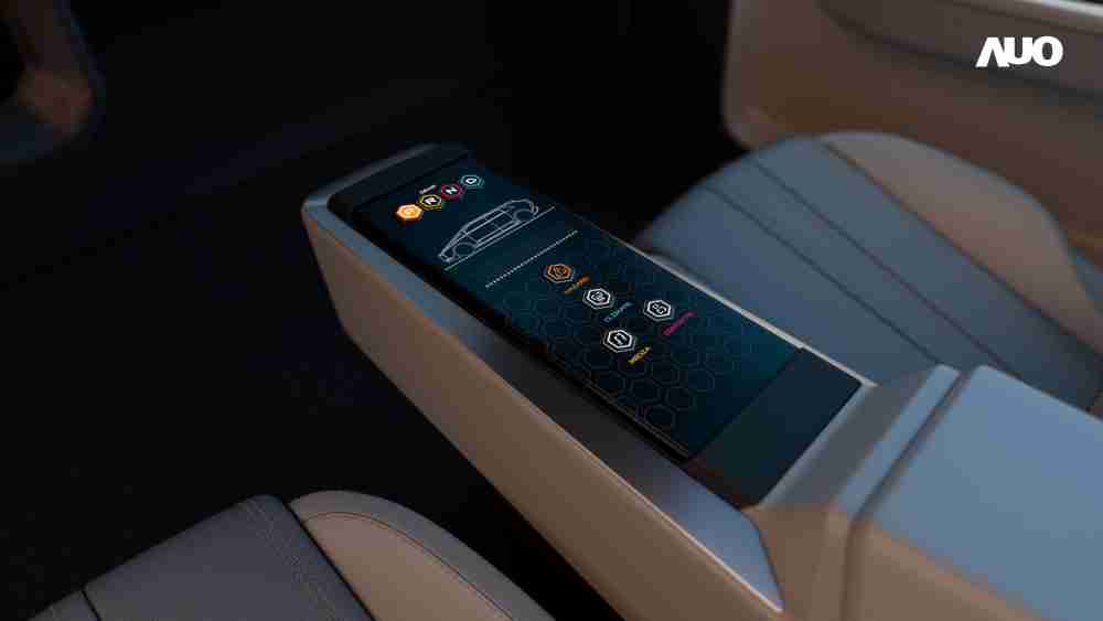 彩神vll以人性化设计打造多变形态中控显示(Morphing Center Control)，，，，不使用时仅平面显示信息，，，进行操作时，，，显示器则会动态隆起，，转变成3D实体按钮，，，，并有触觉回馈，，，展示人机互动新体验